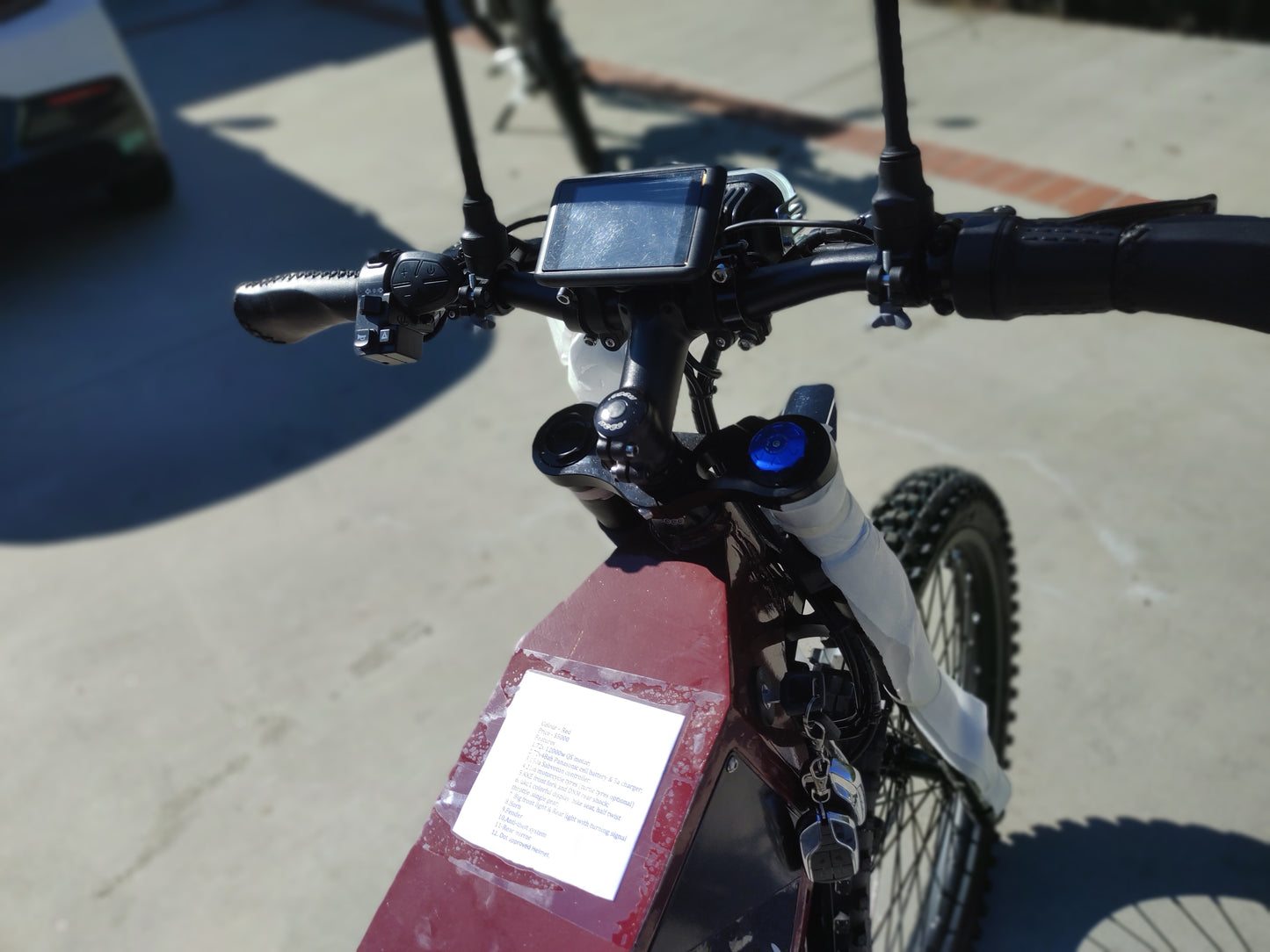 12,000WATTS ELECTRIC BIKE