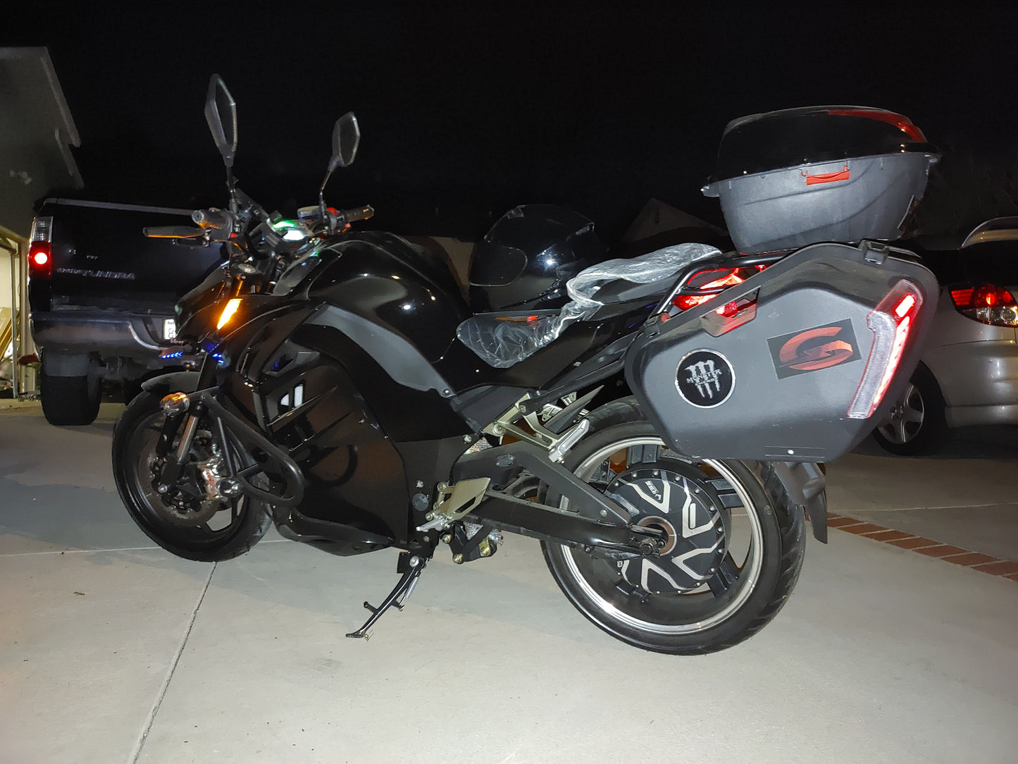 20,000 Watts Electric Motorcycle