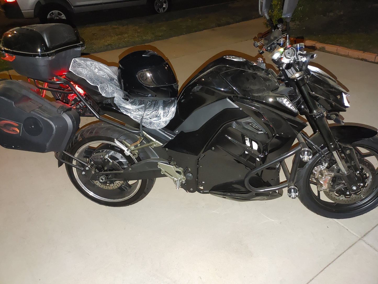 20,000 Watts Electric Motorcycle