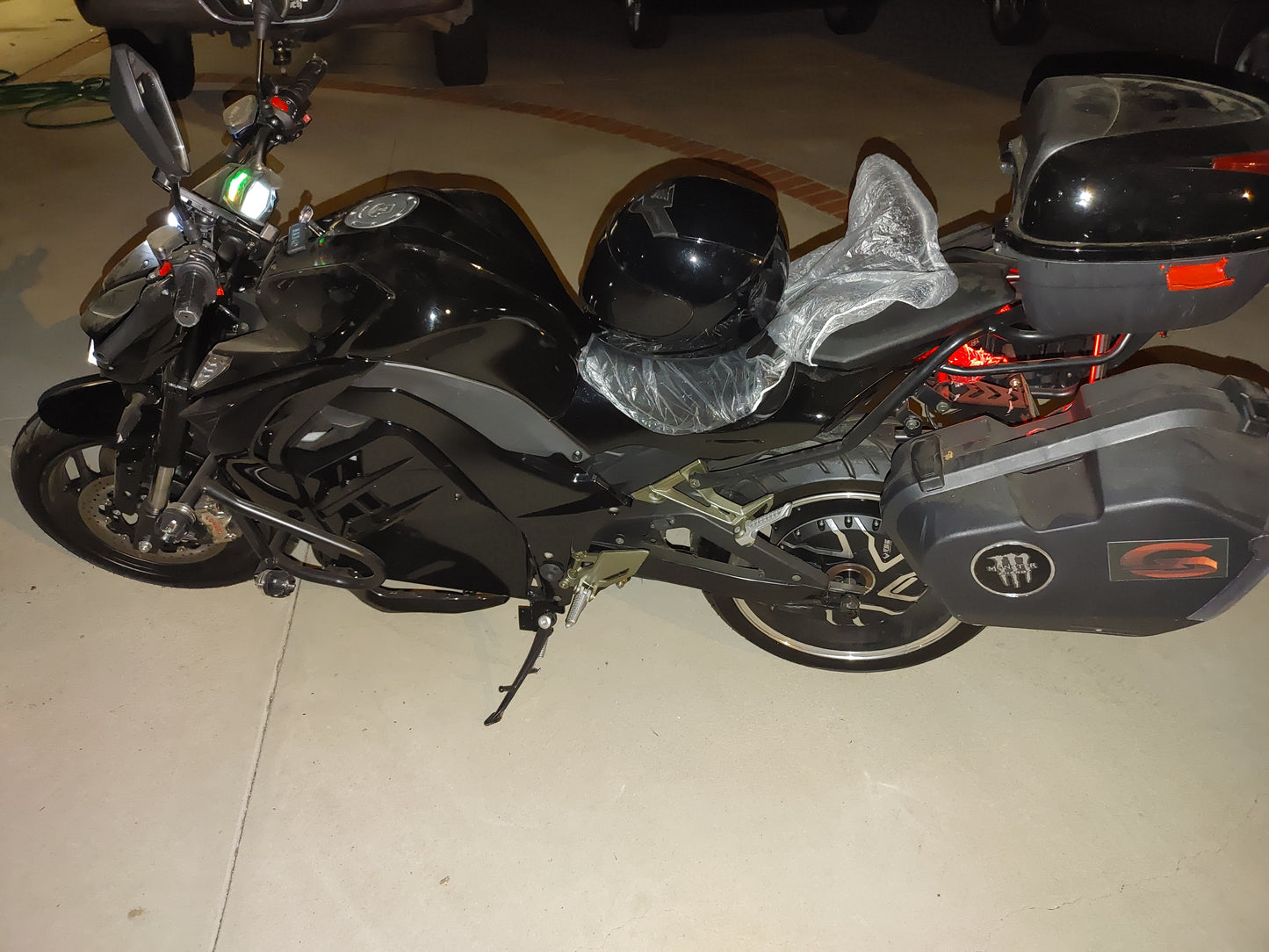 20,000 Watts Electric Motorcycle